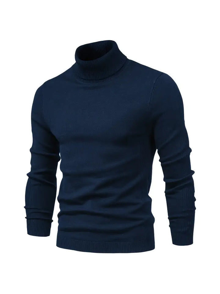 Herren Pullover mit Rollkragen | Lange Ärmel