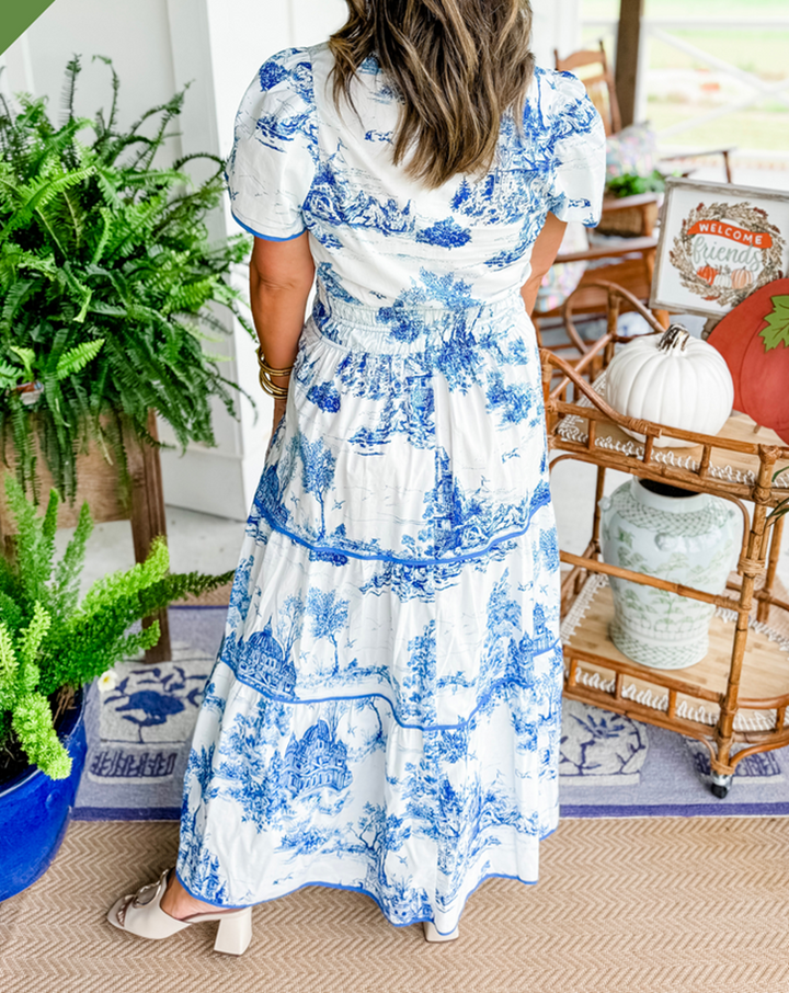Damen Blumiges Sommerkleid | Maxi