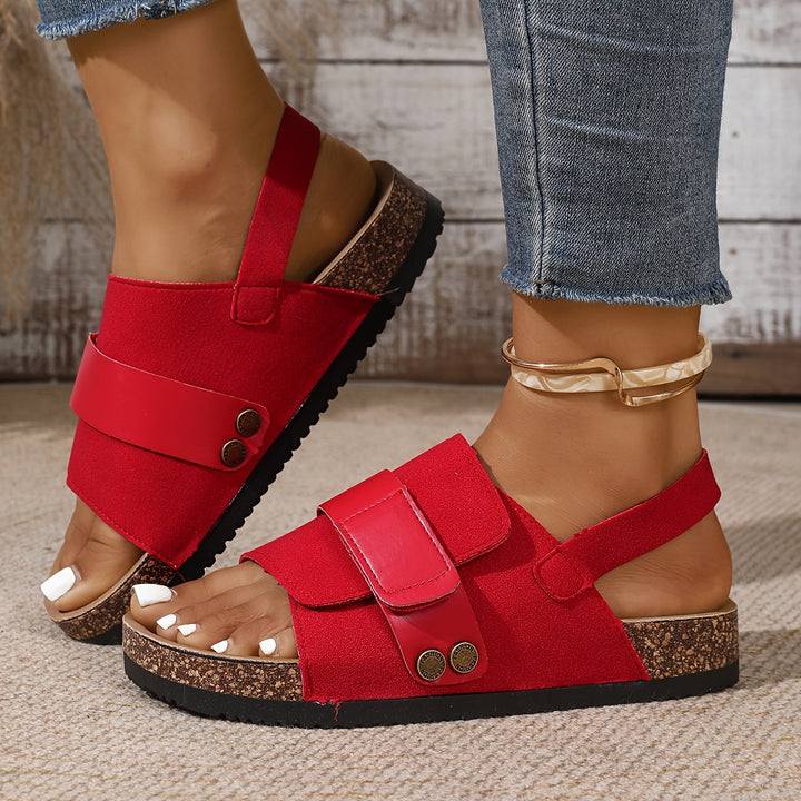 Damen Sommer Sandalen | Verstellbarer Riemen