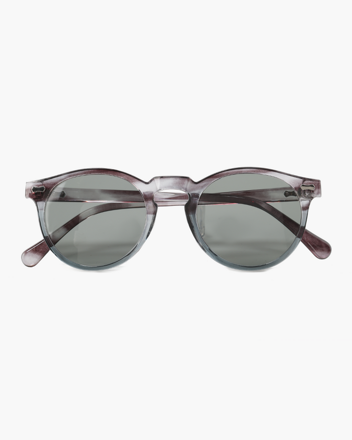 Herren Runde Sonnenbrille | Getönt