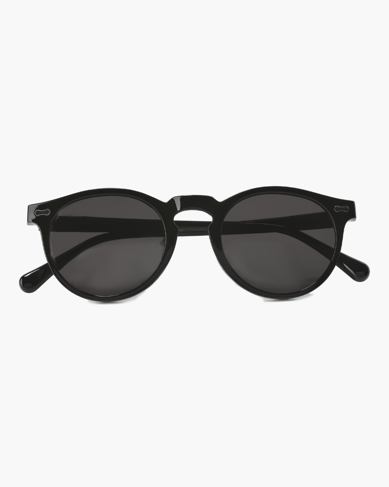 Herren Runde Sonnenbrille | Getönt