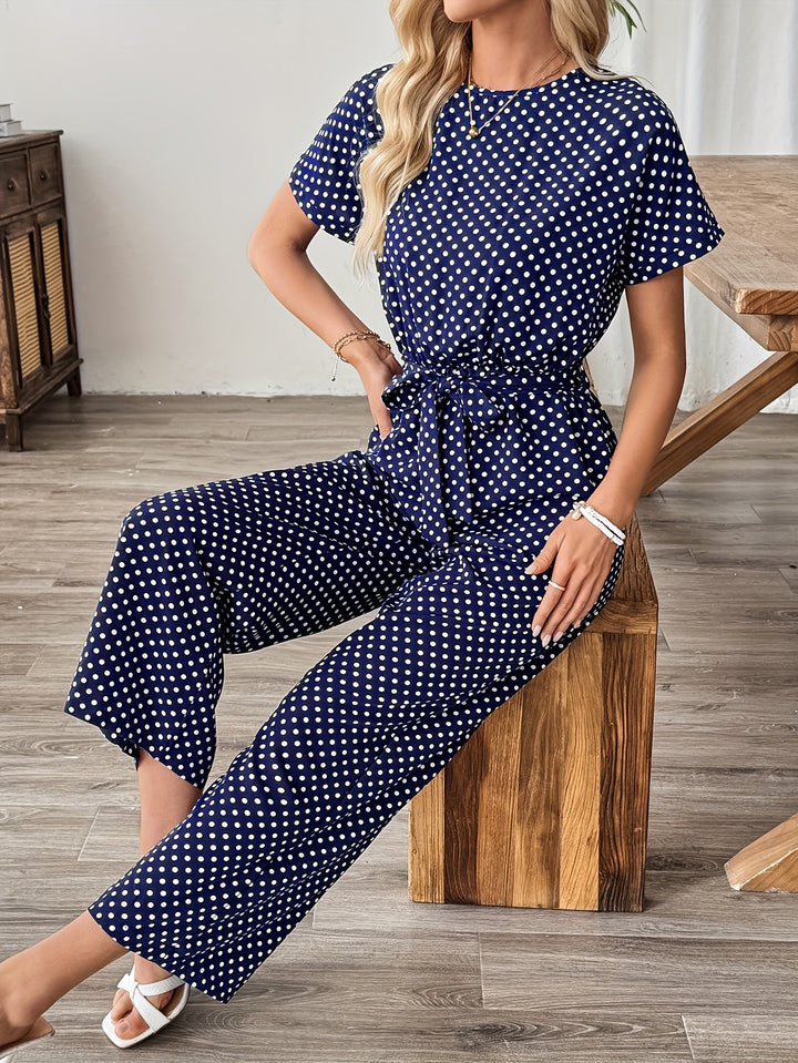 Women's Casual Summer Jumpsuit | Wide Legs