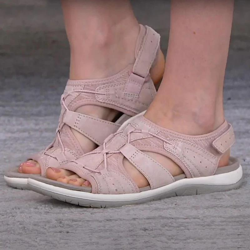 Damen Orthopädische Sandalen | Mit Klettverschluss