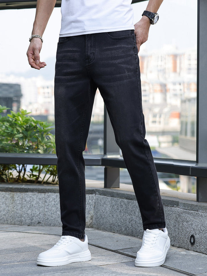 Herren Jeans Lockerer Schnitt | Lässig