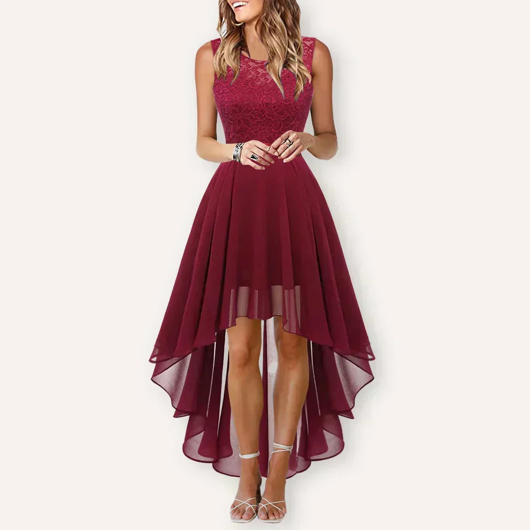 Damen elegantes Hochzeitskleid | Maxi