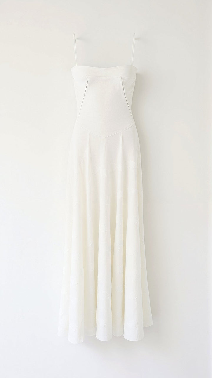 Vestido Feminino para Casamento com Alças | Maxi