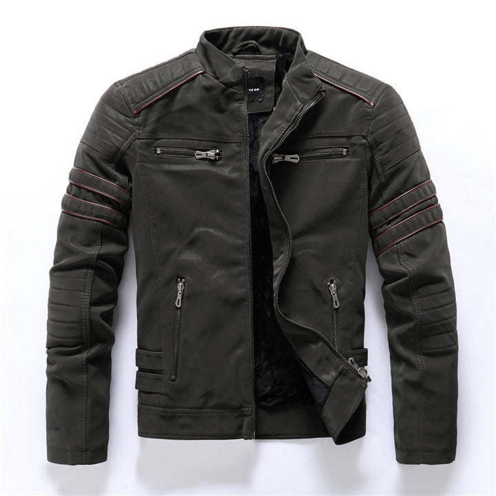 Herren Jacke Slim Fit | Mit Reißverschluss