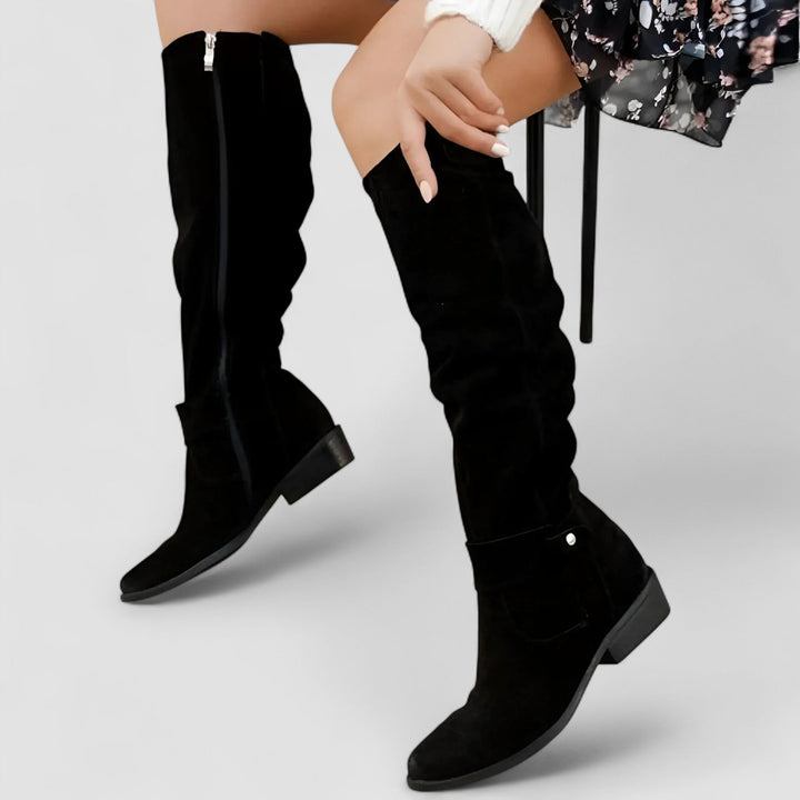 Damen Kniehohe Stiefel | Freizeit