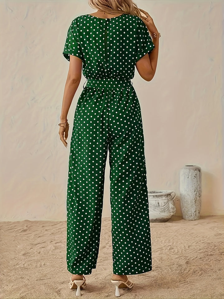 Women's Casual Summer Jumpsuit | Wide Legs