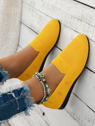 Damskie ortopedyczne slip-on loafers | Lekki