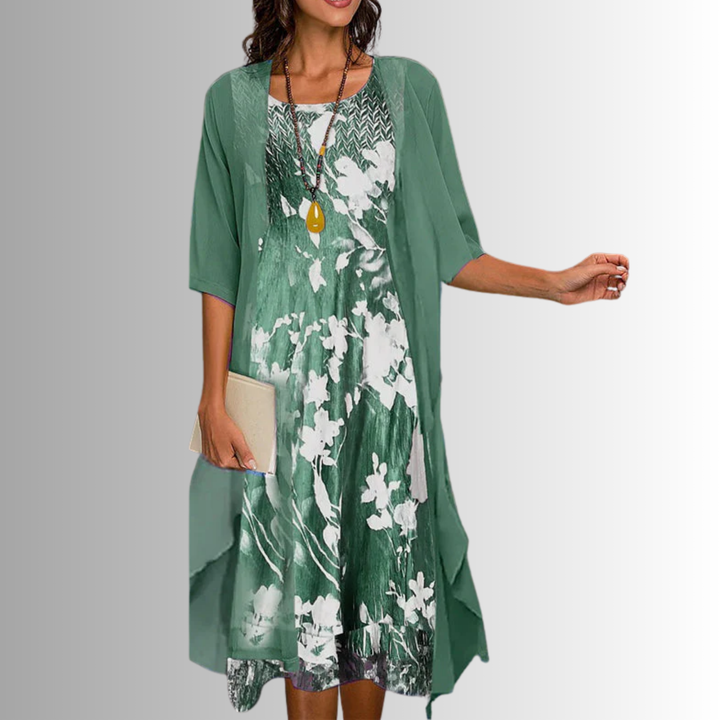 Damen Lockeres 2-Teiliges Set | Muster