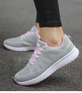 Damskie ortopedyczne oddychające sneakersy | Lekkie