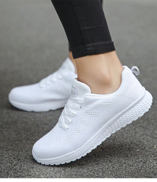 Damskie ortopedyczne oddychające sneakersy | Lekkie