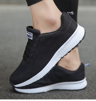 Damskie ortopedyczne oddychające sneakersy | Lekkie