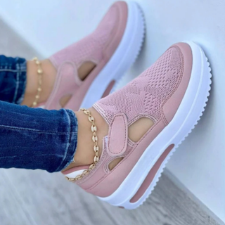 Damskie ortopedyczne buty trekkingowe | Oddychające wycięcia