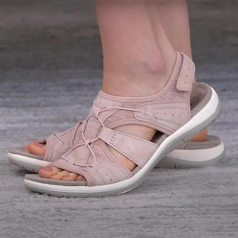 Damen Orthopädische Sandalen | Mit Klettverschluss