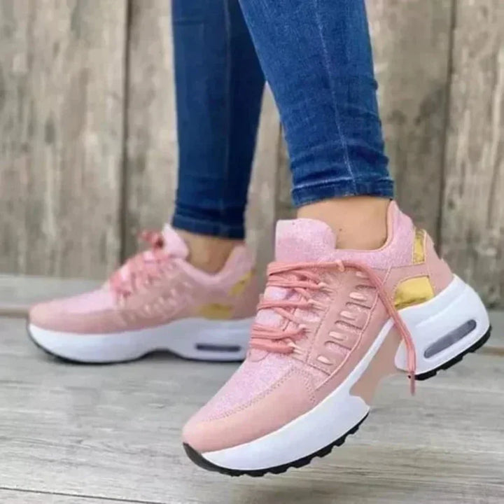 Damen Schnür-Sneakers | Massiv