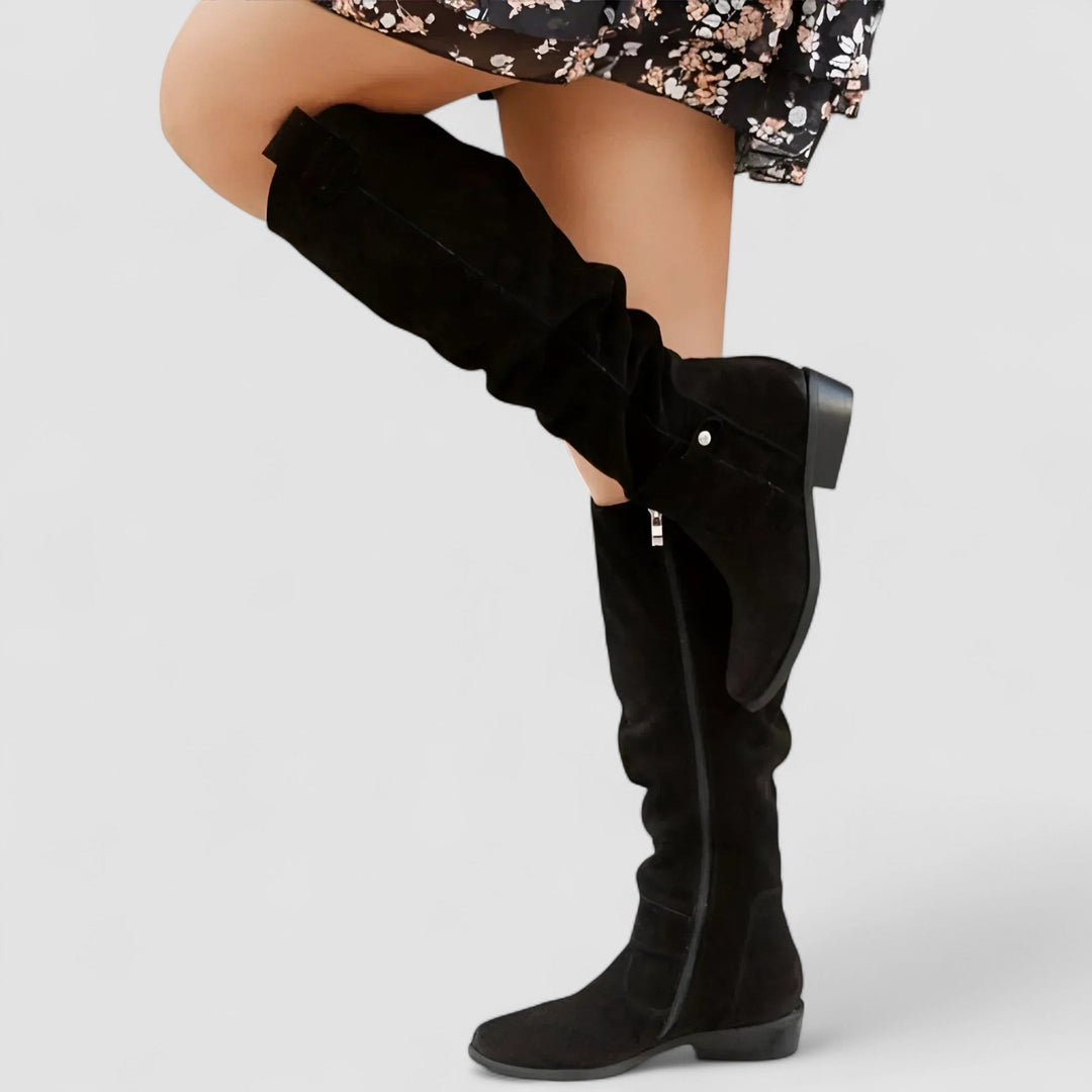 Damen Kniehohe Stiefel | Freizeit