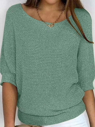 Bluzka Dzianinowa Damska | Casual