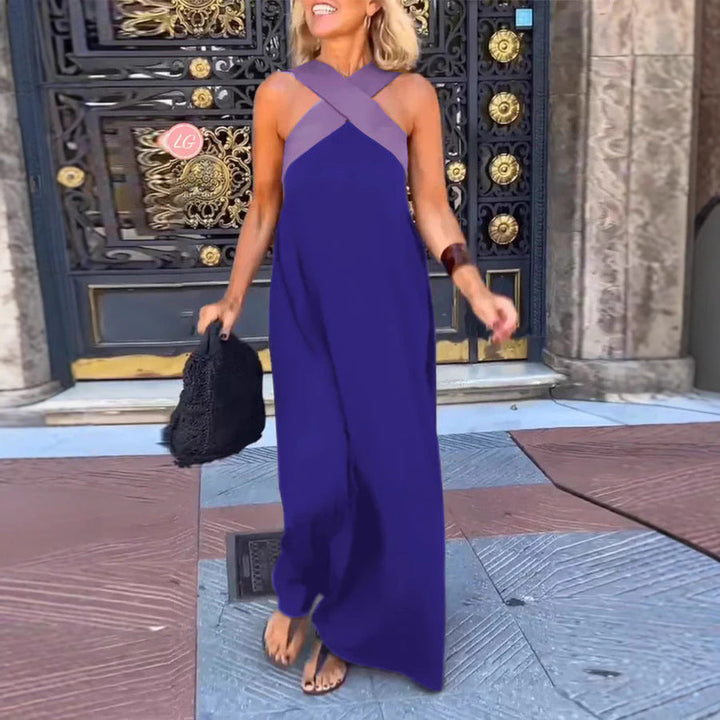 Damen Maxi-Kleid Halter | Ärmellos