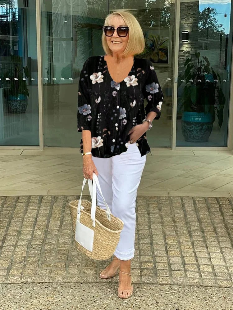 Women's Floral Blouse | Summer