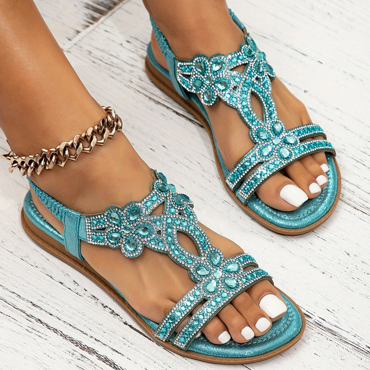 Damen Flache Sommerliche Sandalen | Freizeit