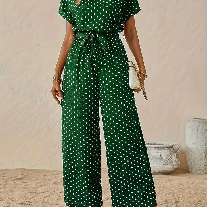 Women's Casual Summer Jumpsuit | Wide Legs