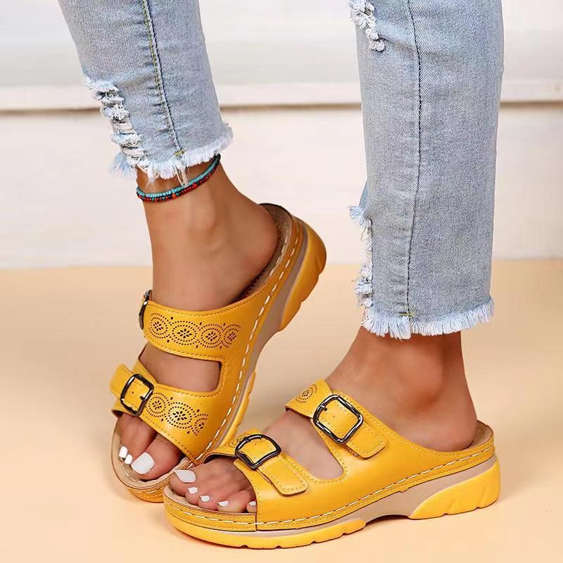 Damen Sandalen mit Clips | Orthopädisch