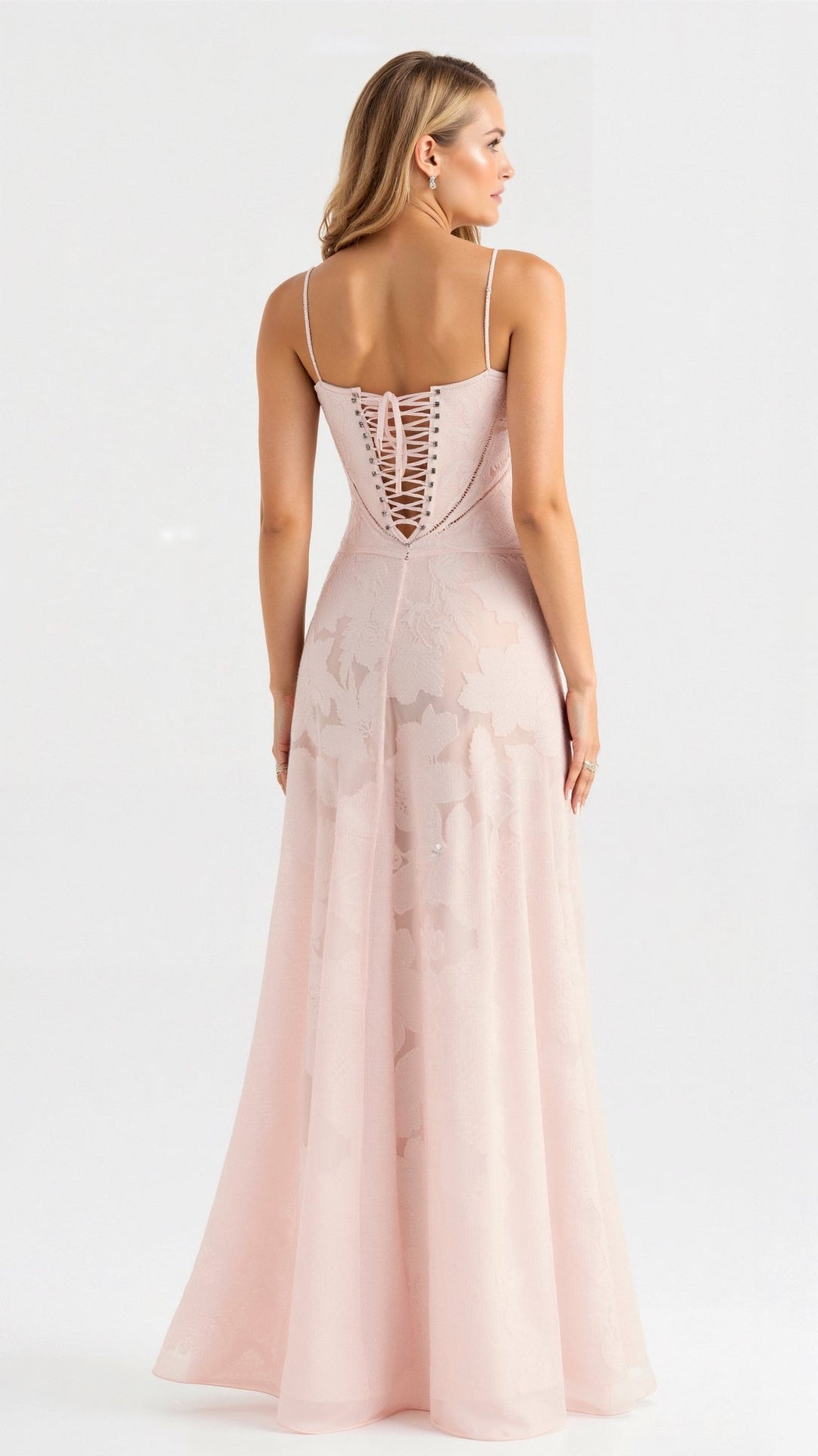 Vestido Feminino para Casamento com Alças | Maxi