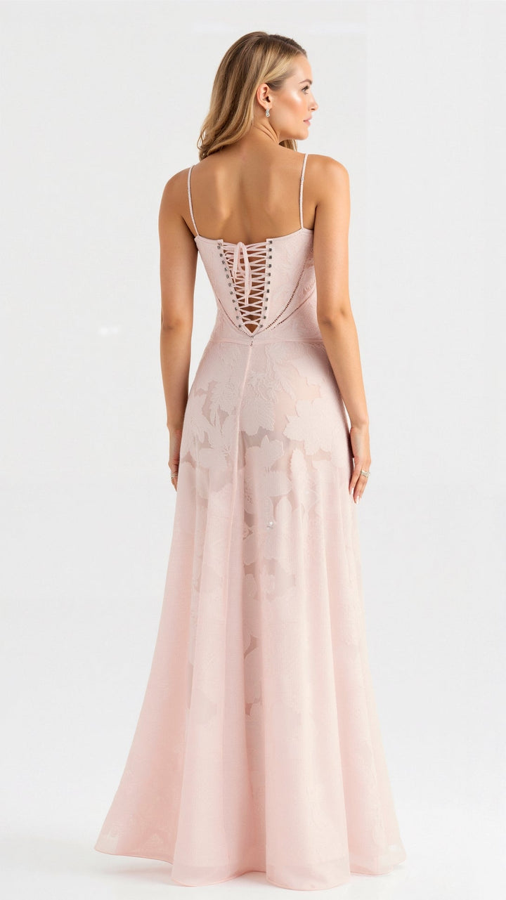 Vestido Feminino para Casamento com Alças | Maxi