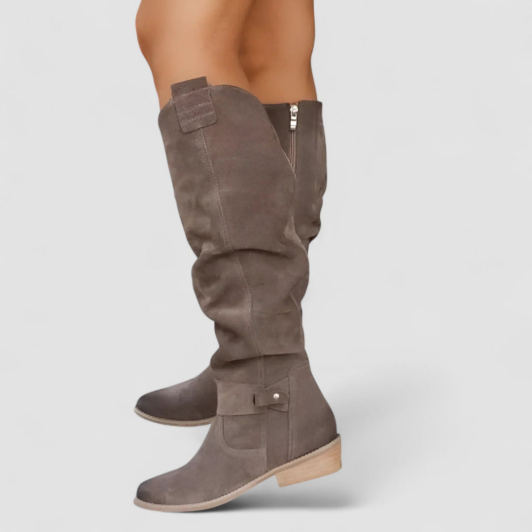 Damen Kniehohe Stiefel | Freizeit
