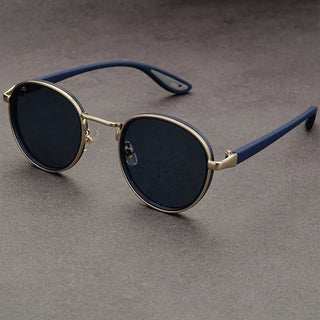 Unisex Okrągłe Okulary Przeciwsłoneczne | Vintage