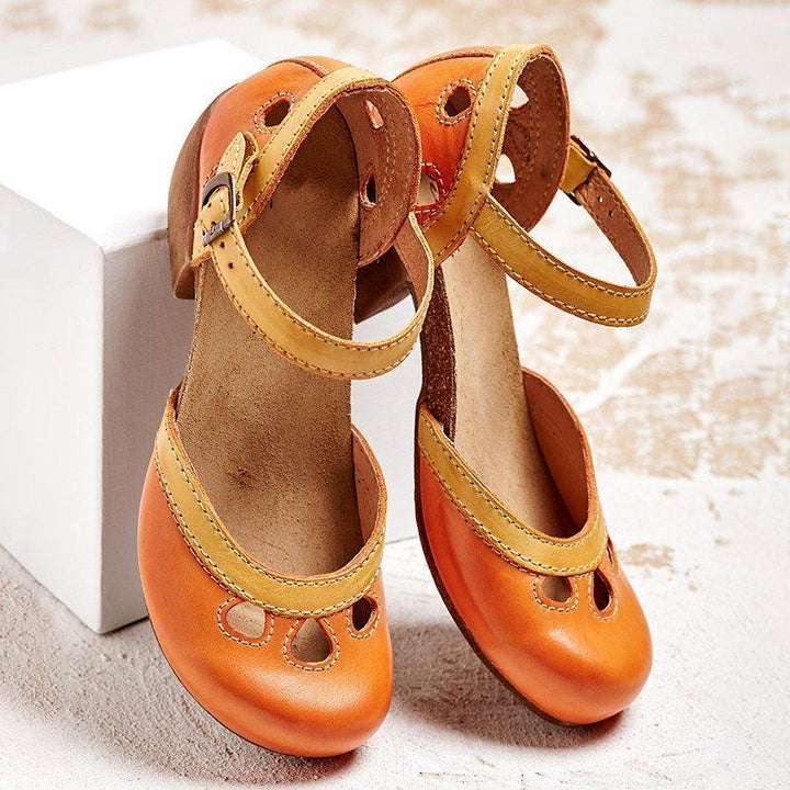 Damen Schuhe mit Absatz und Riemchen | Breiter Absatz