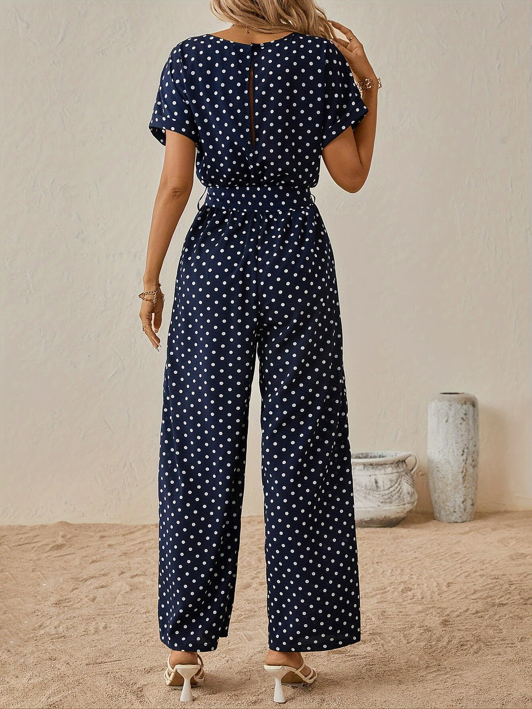 Women's Casual Summer Jumpsuit | Wide Legs