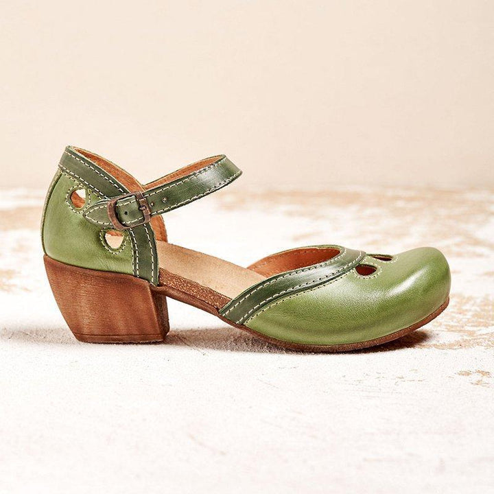 Damen Schuhe mit Absatz und Riemchen | Breiter Absatz