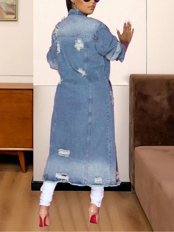 Damenjacke Oversize | Lange Ärmel
