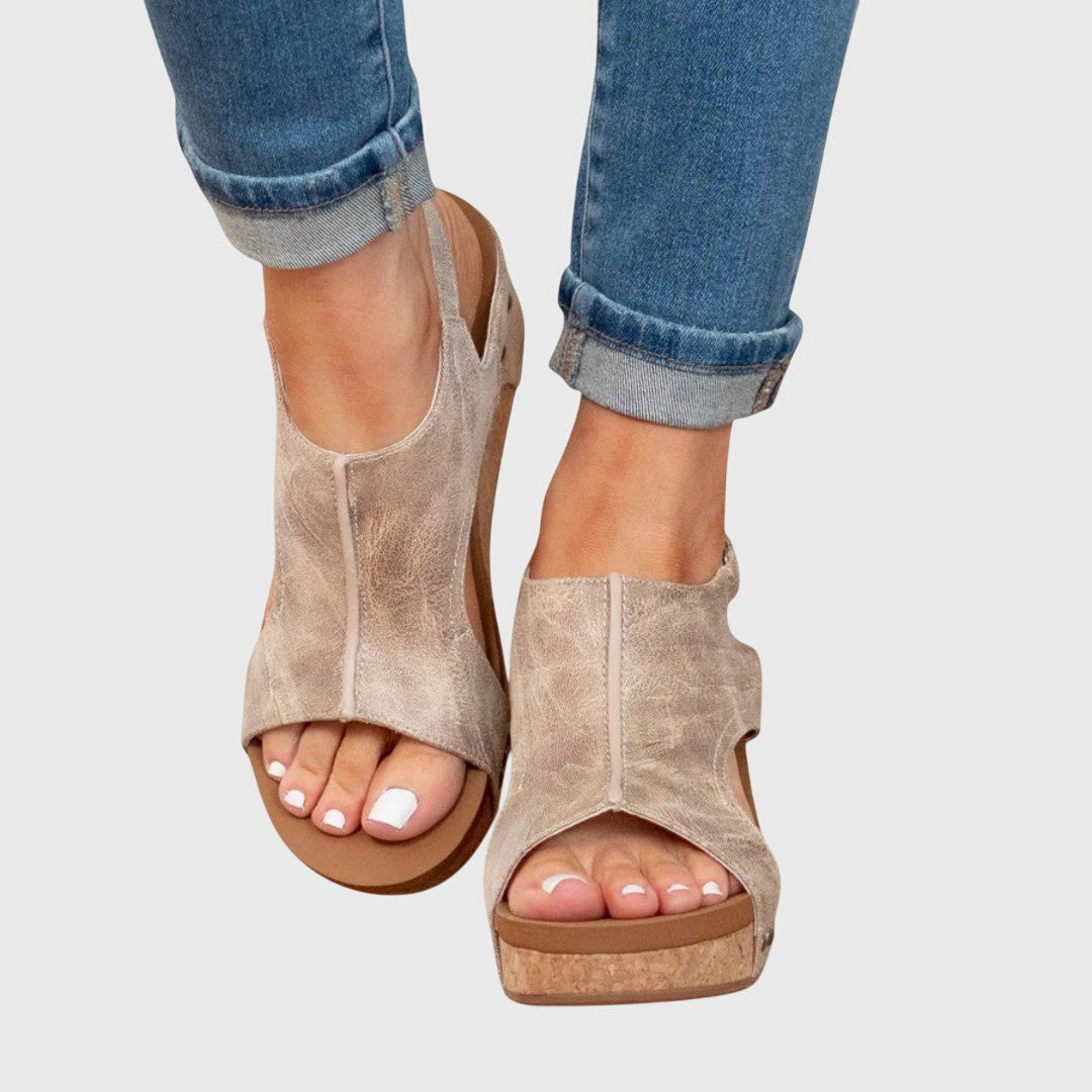 Damen Keilabsatz-Sandalen | Casual