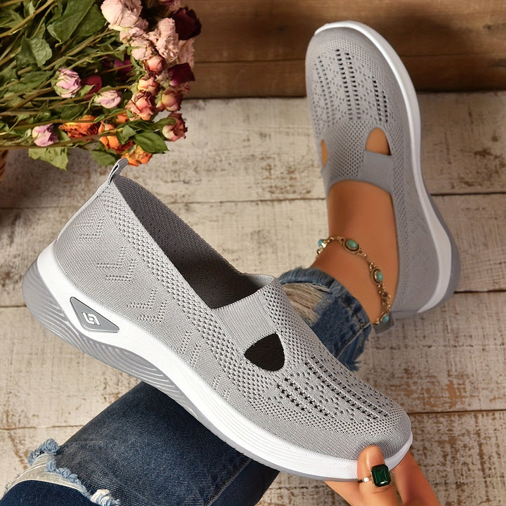 Damen Orthopädische Atmungsaktive Sportschuhe zum Hineinschlüpfen