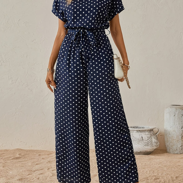 Women's Casual Summer Jumpsuit | Wide Legs