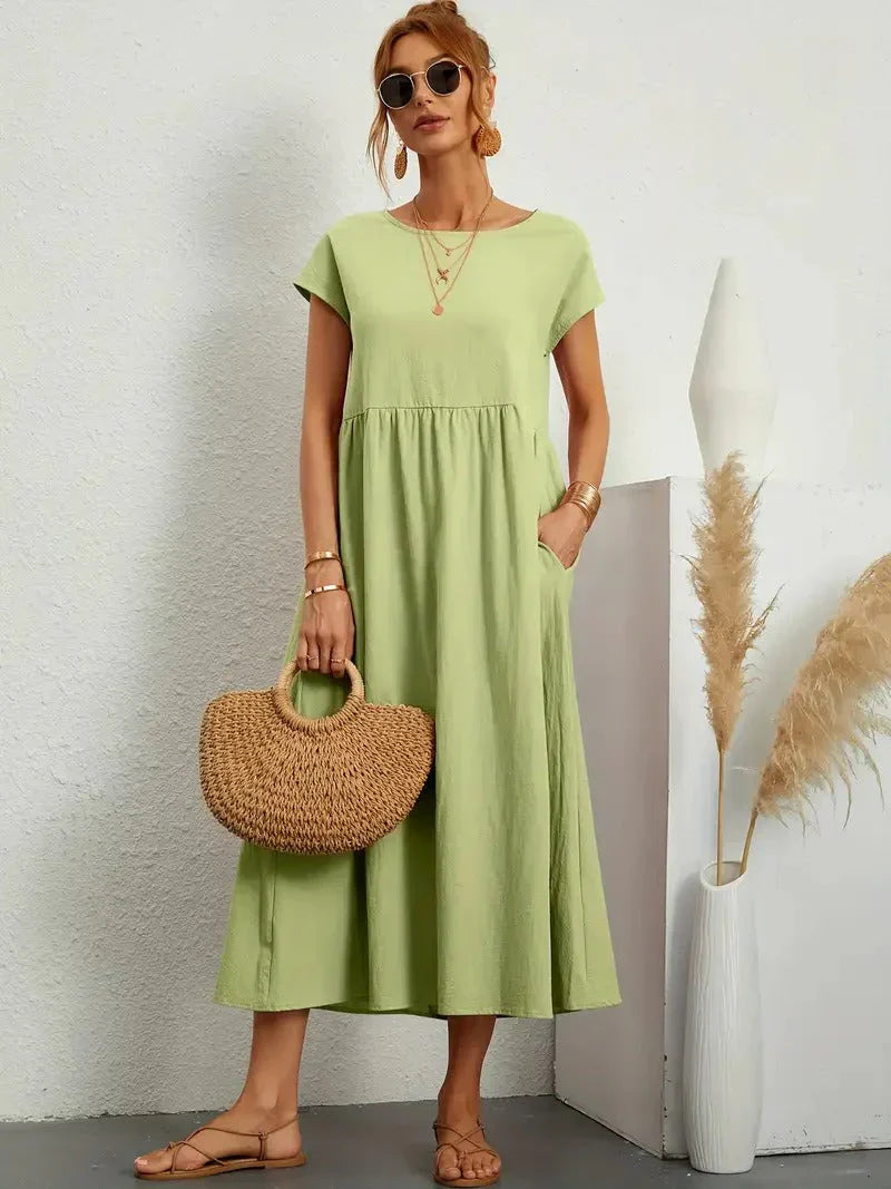 Damen Alltägliches Sommerkleid | Maxi