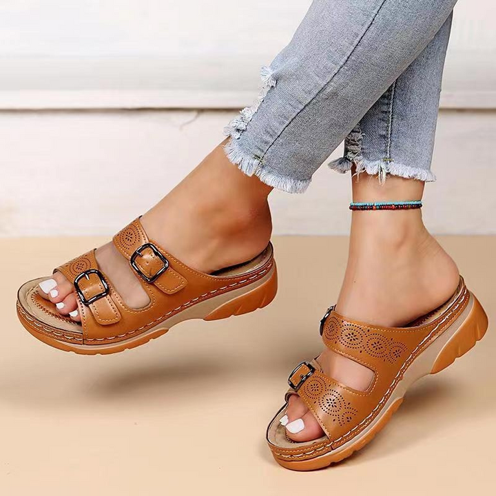 Damen Sandalen mit Clips | Orthopädisch