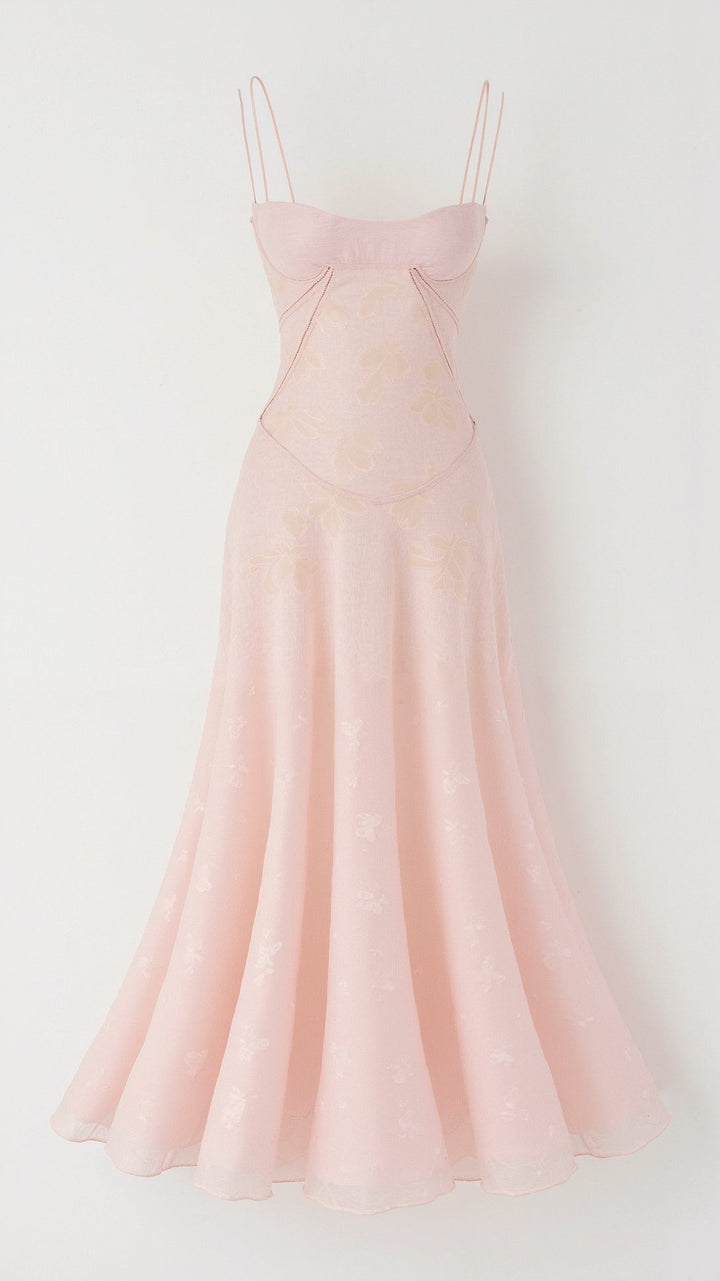 Vestido Feminino para Casamento com Alças | Maxi