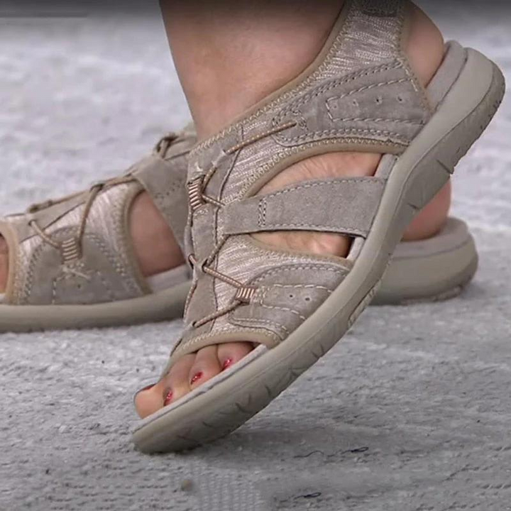 Damen Orthopädische Sandalen | Mit Klettverschluss