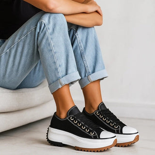 Damskie ortopedyczne sneakersy na platformie | Chunky