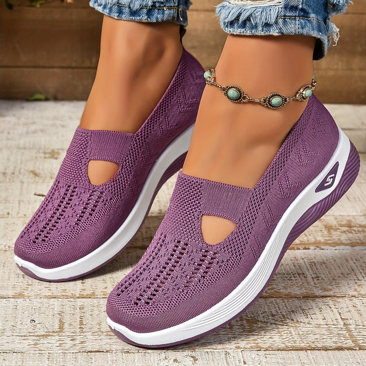 Damen Orthopädische Atmungsaktive Sportschuhe zum Hineinschlüpfen