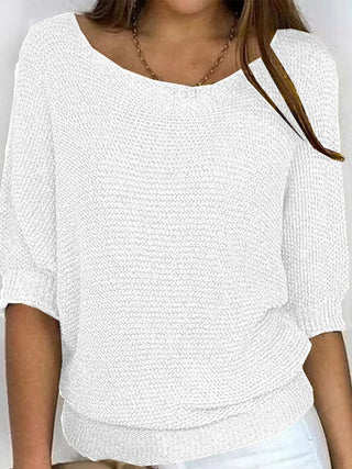 Bluzka Dzianinowa Damska | Casual