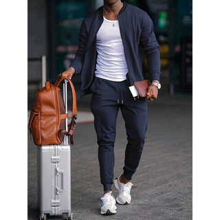 Męski Dwu Częściowy Dres | Styl Nieformalny