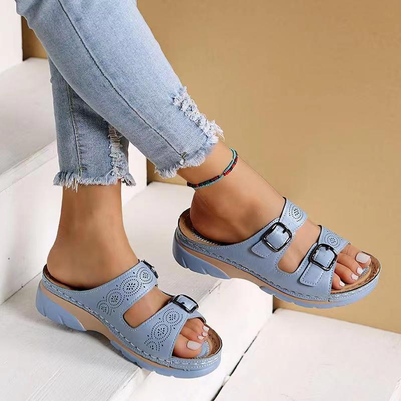 Damen Sandalen mit Clips | Orthopädisch