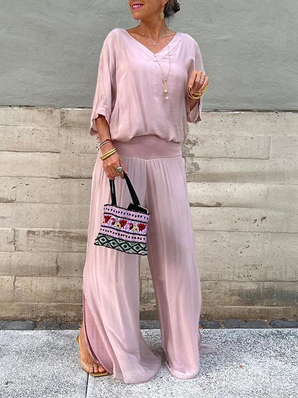 Damen Casual Zweiteiliger Set | Lockerer Schnitt