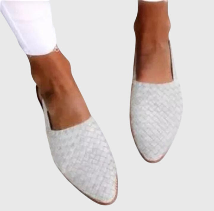 Damen Geflochtene Slipper | Elegant